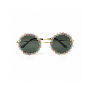 THE AMANS CREATIONS Boho-Chic Round Sunglasses